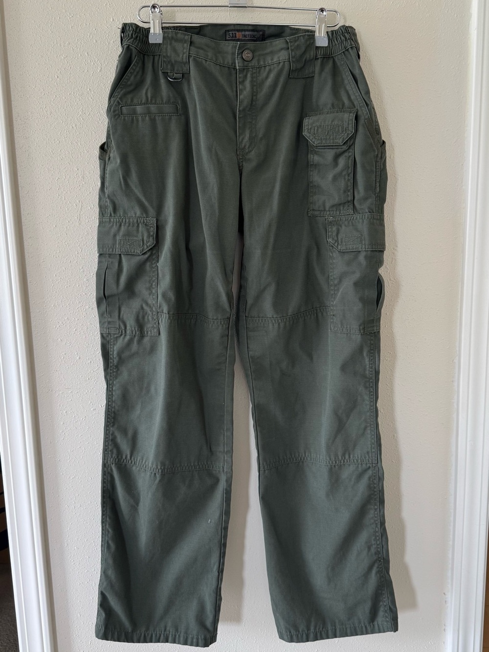 5.11 Tactical Women’s Sz 8 Reg Taclite Pro Cargo Tactical Utility Green Pants